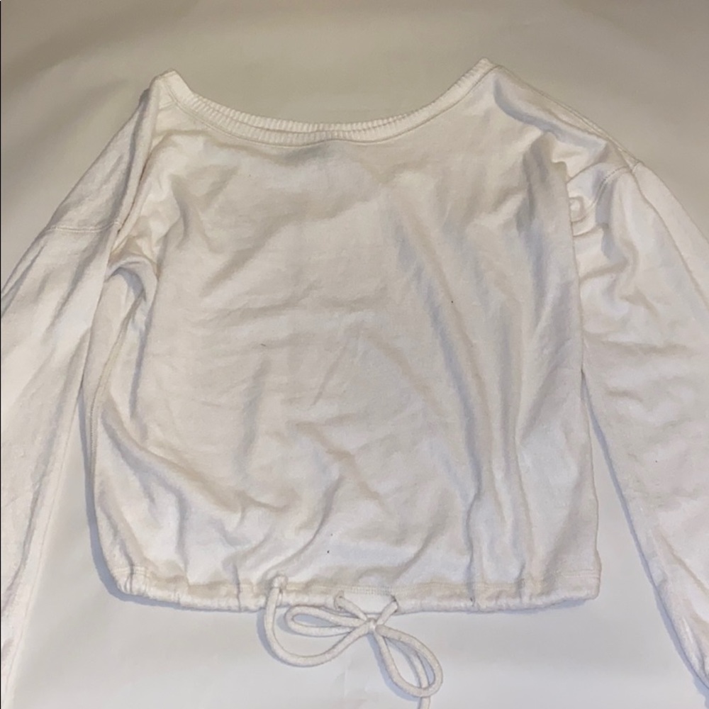Abercrombie & Fitch Crewneck with tie at bottom
